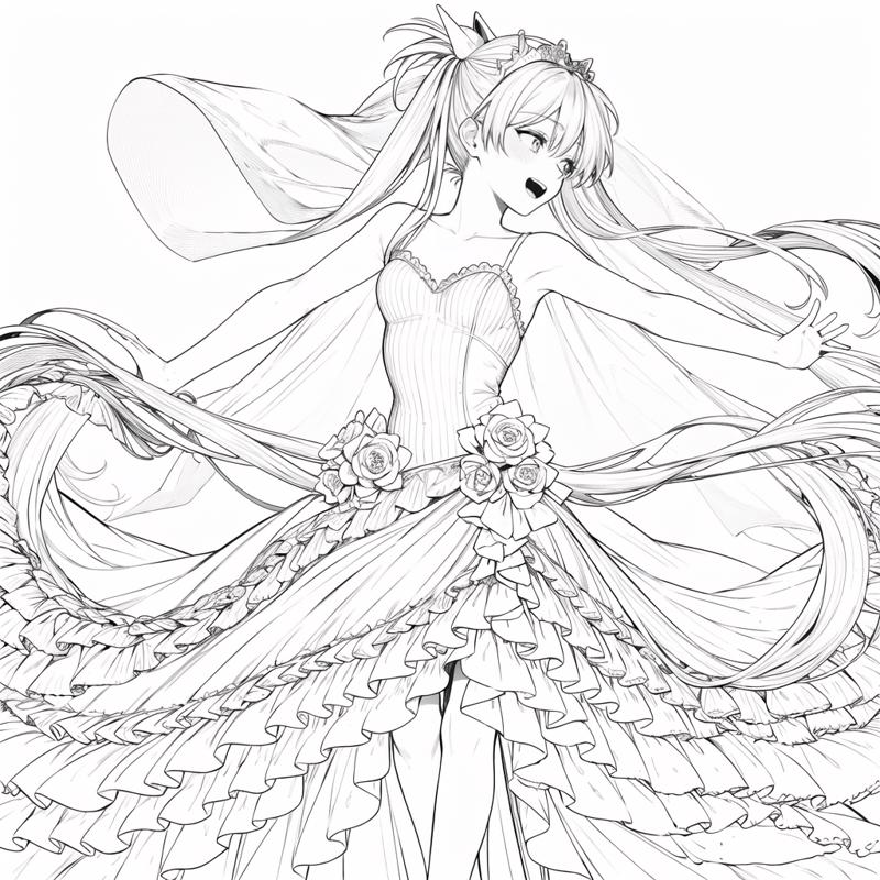 00411-2105181467-Beautiful Bride Asuka Langley joyful dancing in her weddig gown, dress, en pointe, white background, tiara, small breasts_monoch.png